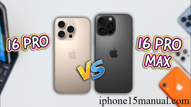 Perbandingan iPhone 16 Pro Max dan iPhone 16 Pro