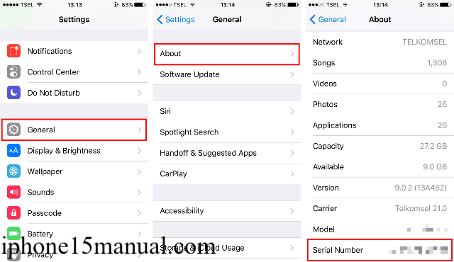 Cara Cek Garansi iPhone
